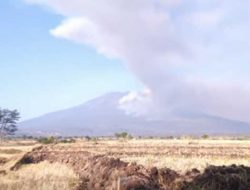 Hutan Gunung Lawu Terbakar, Dampak Abu dan Asap Menyebar Hingga Wilayah Sragen