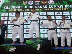 Inilah Raihan Medali Kontingen Jateng di Kejurnas Judo Piala KASAD 2023, Pejudo Kostrad Sabet Emas